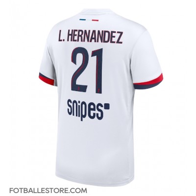 Paris Saint-Germain Lucas Hernandez #21 Bortedrakt 2025-26 Kortermet Paris Saint-Germain Lucas Hernandez #21 Bortedrakt 2025-26 Kortermet
